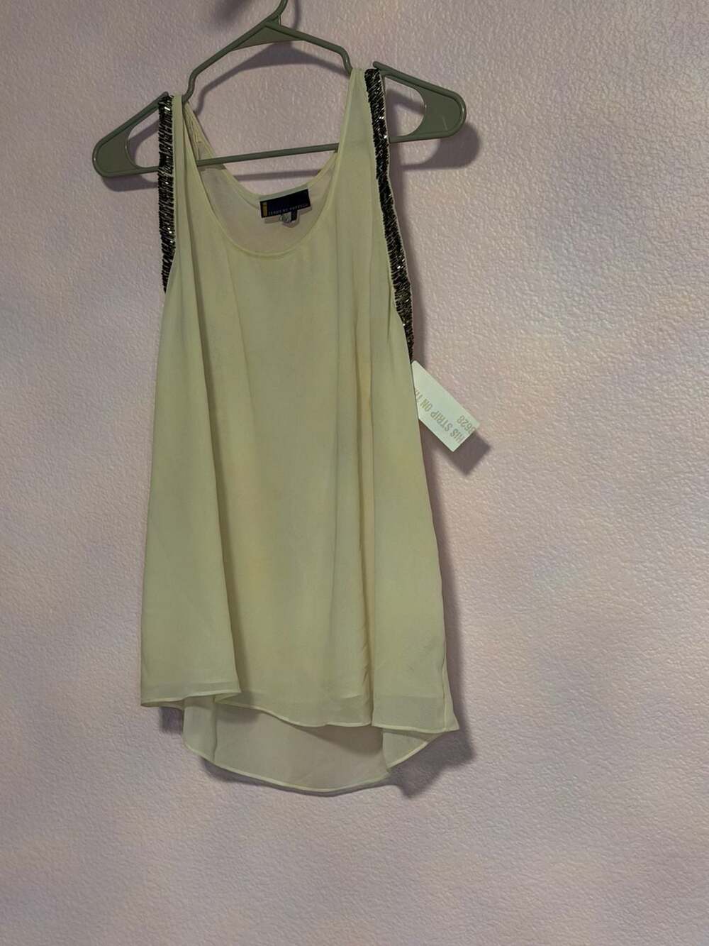 I Jeans By Buffalo Beaded Tank Top